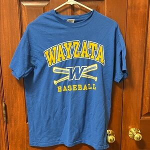 Gildan Blue Wayzata Baseball T-Shirt